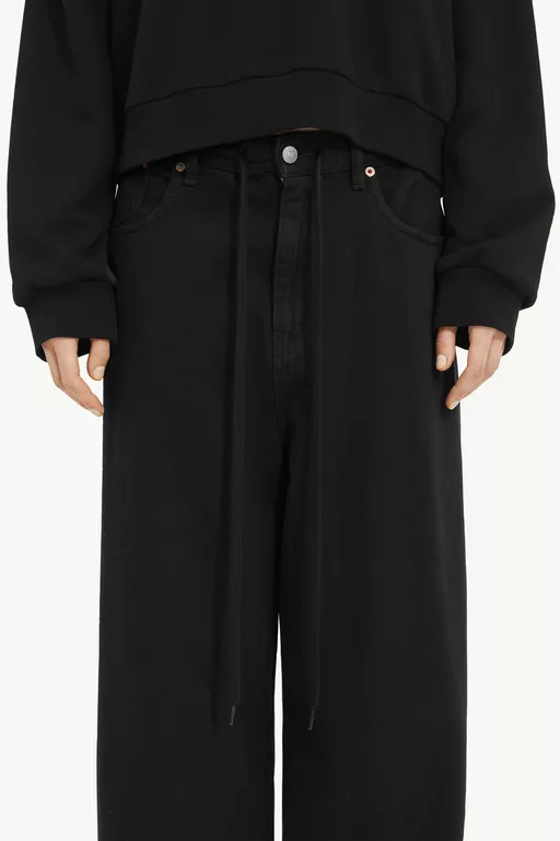 Lightweight Denim 5-pocket Trousers - Denim