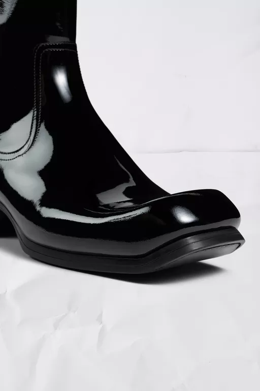 Float Ankle Boots Patent - Ankle Boots