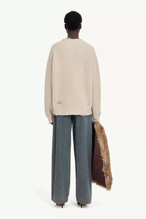 Wool sweater - V-neck