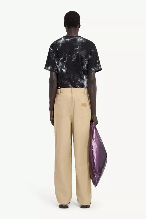 Hose aus Trenchcoat-Baumwolle - Jeans