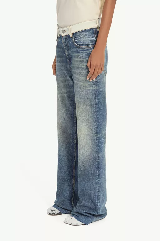 Bootcut Jeans - Denim