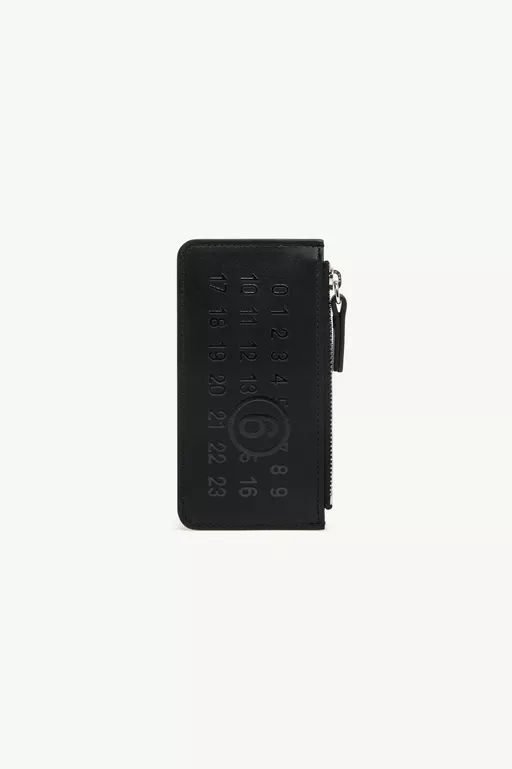 Numeric logo zip card holder - Wallets