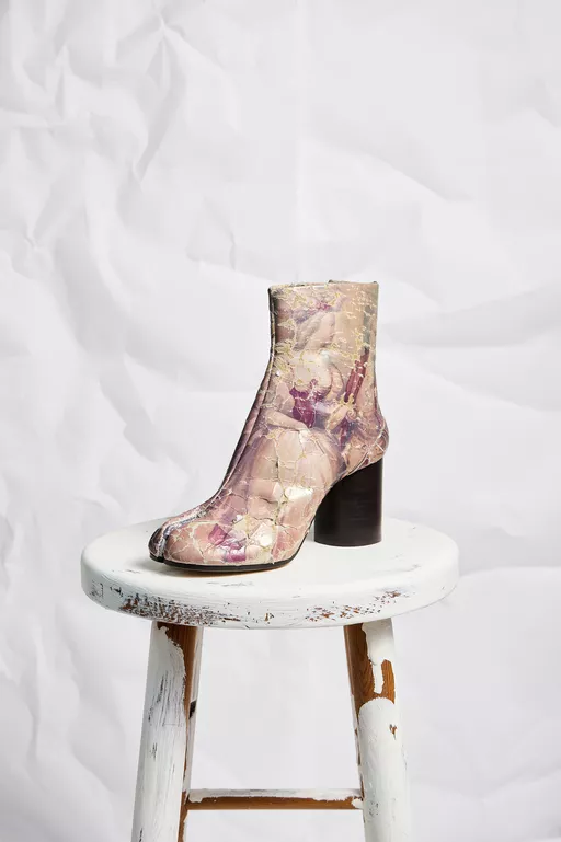 Tabi Ankle Boots Tapestry - Ankle Boots