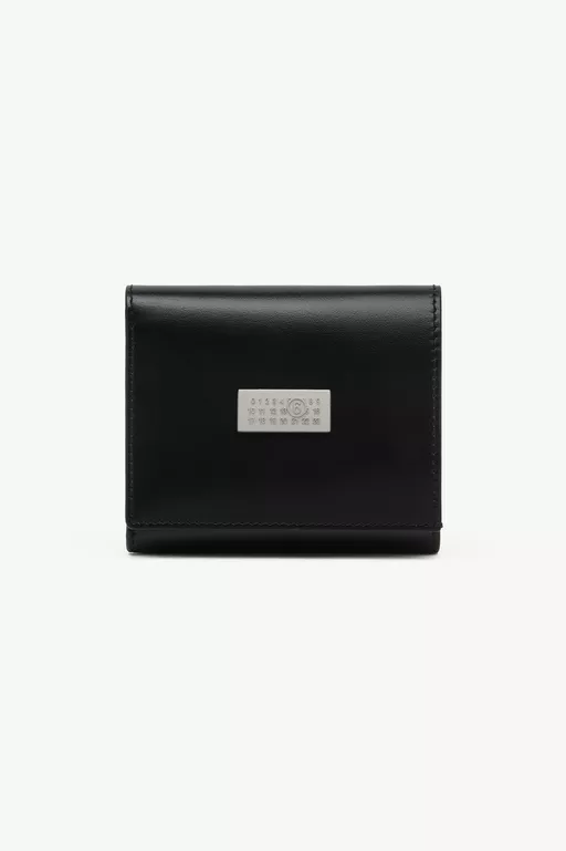 Leather tri-fold wallet - Wallets