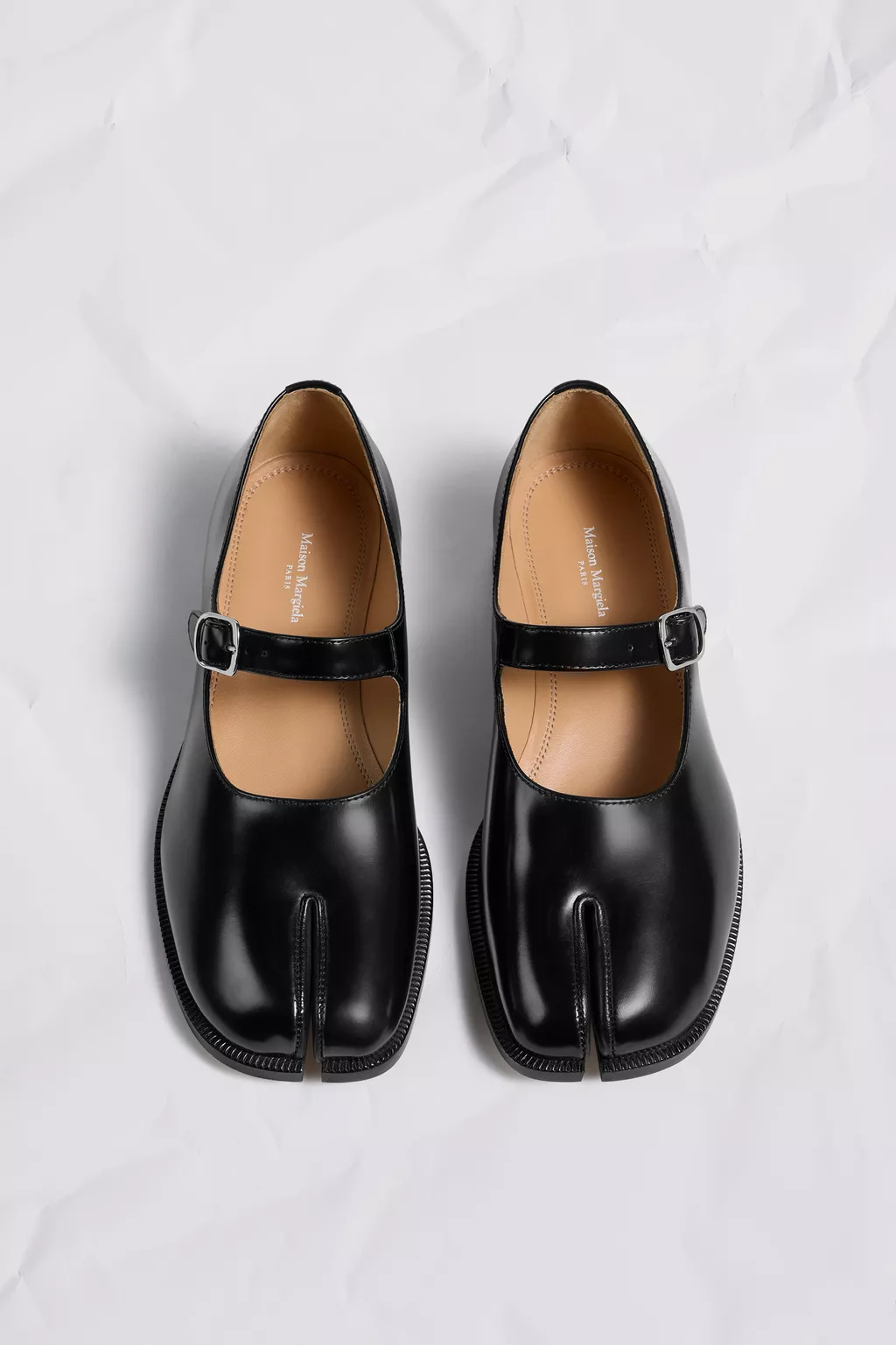 maison margiela 足袋　メリージェーン Black Tabi Mary-Janes | Maison Margiela Official