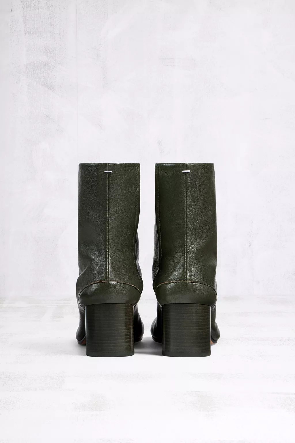 Military Green Tabi ankle boots | Maison Margiela Official