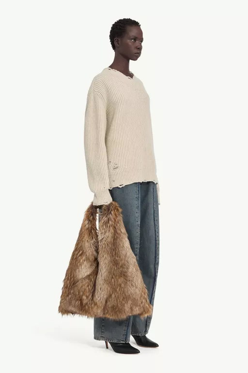 Wool sweater - V-neck