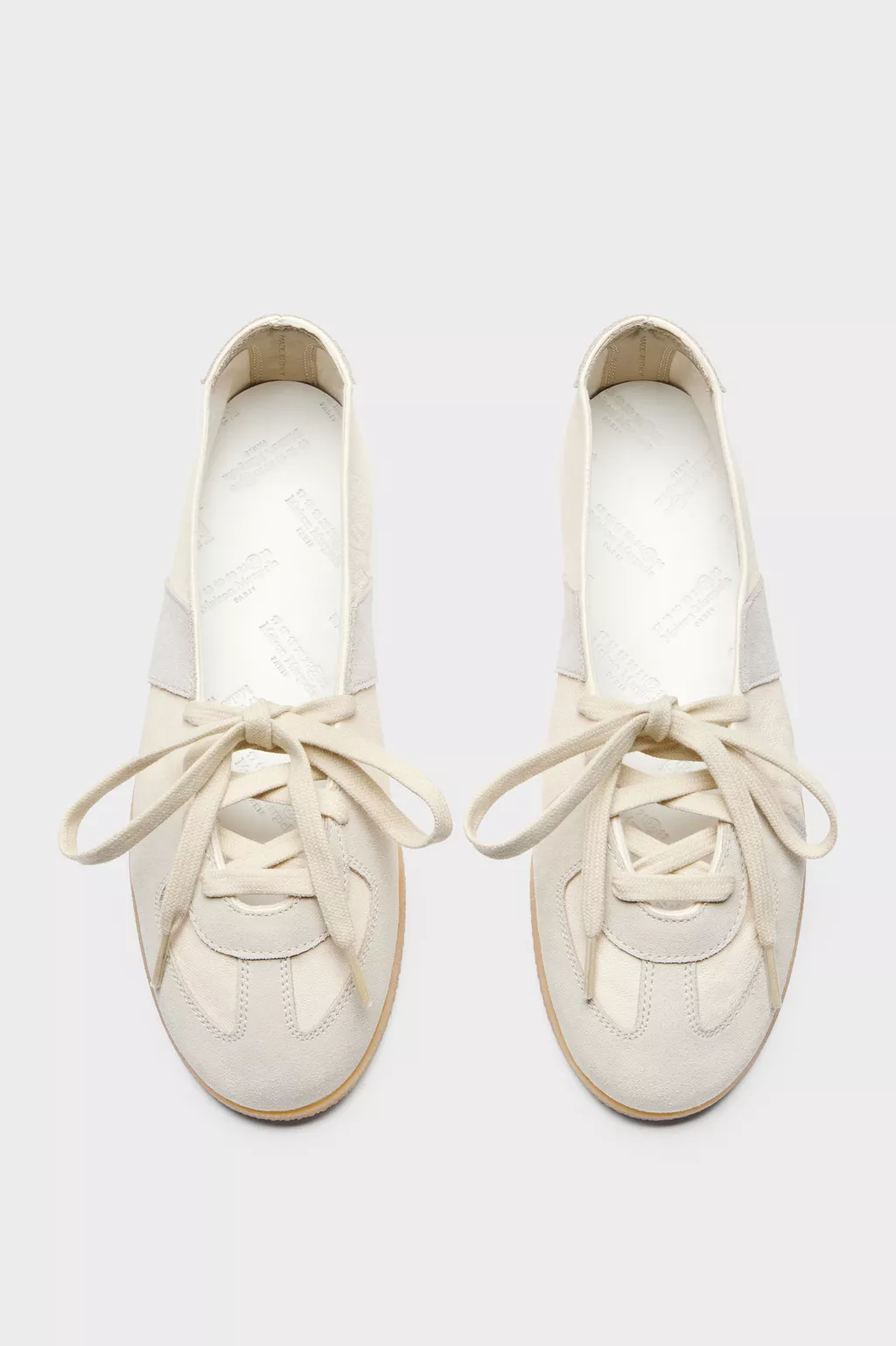 White Replica Soft Laced Ballet | Maison Margiela Official