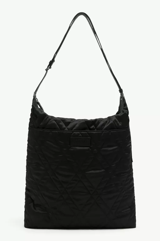 Quilted nylon helmet bag