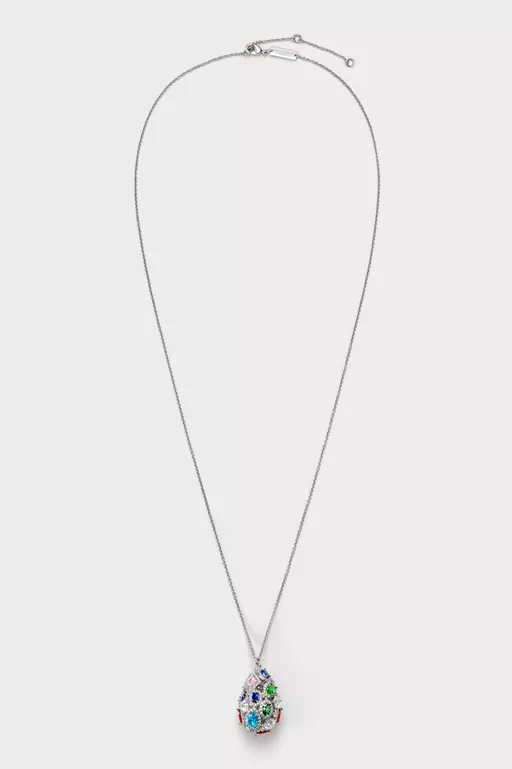 Cluster Show Drop Necklace - Necklaces