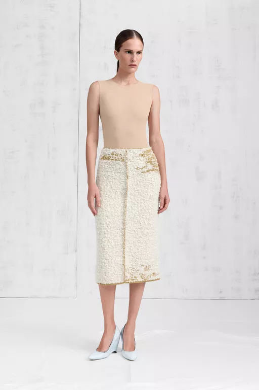 Boucle Midi Skirt - Midi Skirts