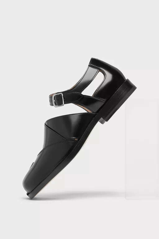 Maison Margiela Tabi Leather Sandals - ヒール