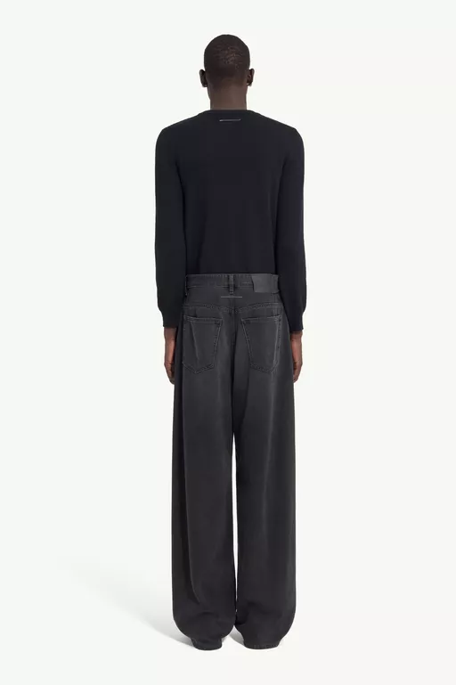 Jeans mit weitem Beinschnitt - Jeans