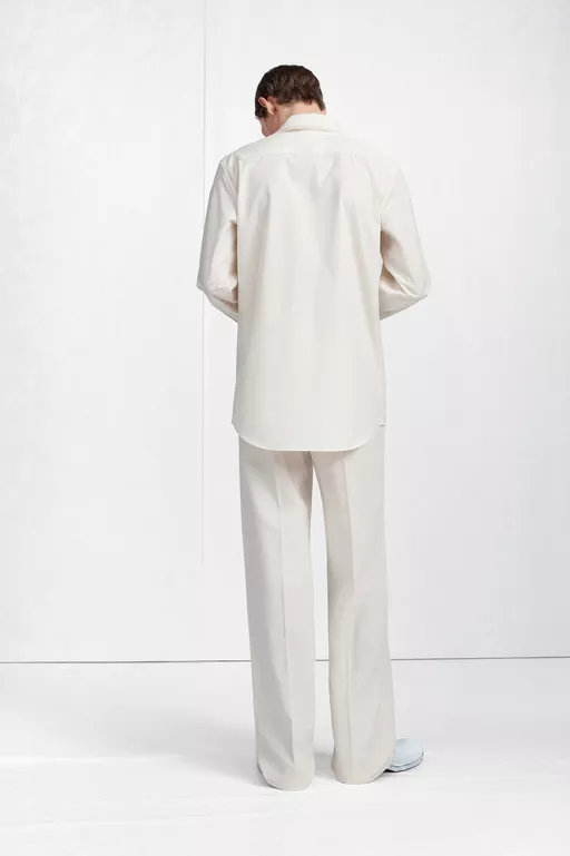 Fusion Velvet Placket Cotton Shirt - Shirts