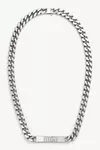 Polished palladio - Collier cha&icirc;ne classique