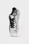 Silber - Replica Sneakers in Broken Mirror-Optik