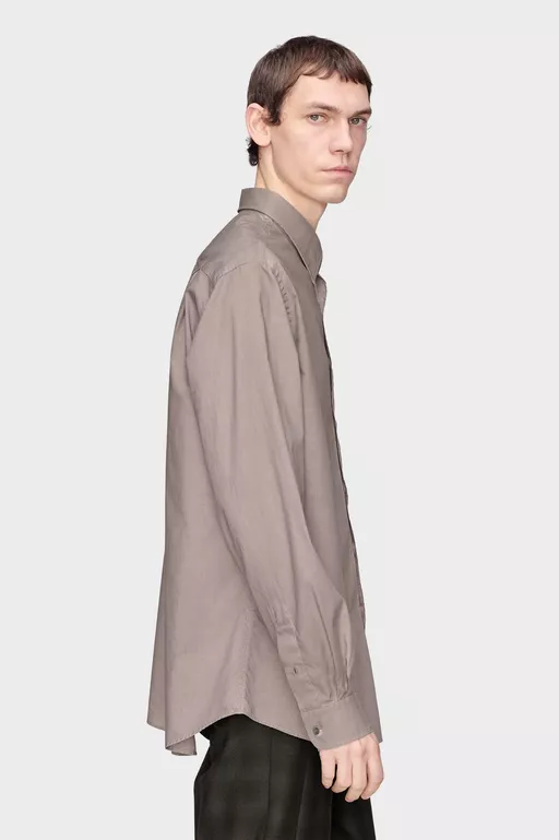 Long-Sleeve Cotton Shirt - Long-sleeved Shirt