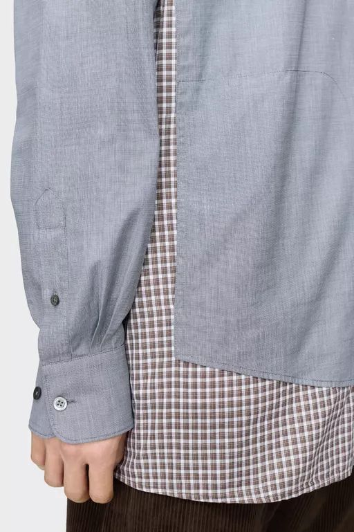 Double Layer Cotton Shirt - Shirts