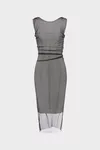 Brown - Sheer dress