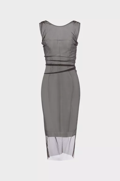 Sheer dress - Midi Dress