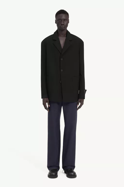 Wool blend suit jacket - Jackets