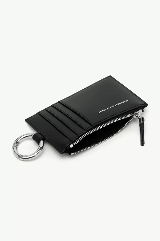 Leather zip wallet - Wallets