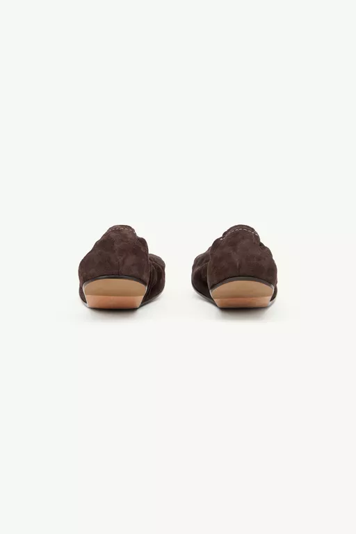 Anatomic Travel 스웨이드 발레리나 - 발레리나 슈즈