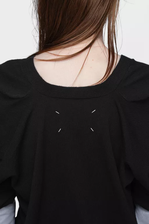 Wool v-neck cardigan - Cardigan