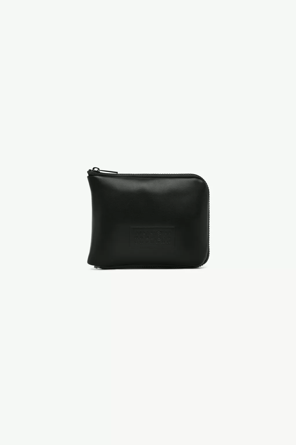 Black Japanese Bag Zip Pouch | MM6 Official