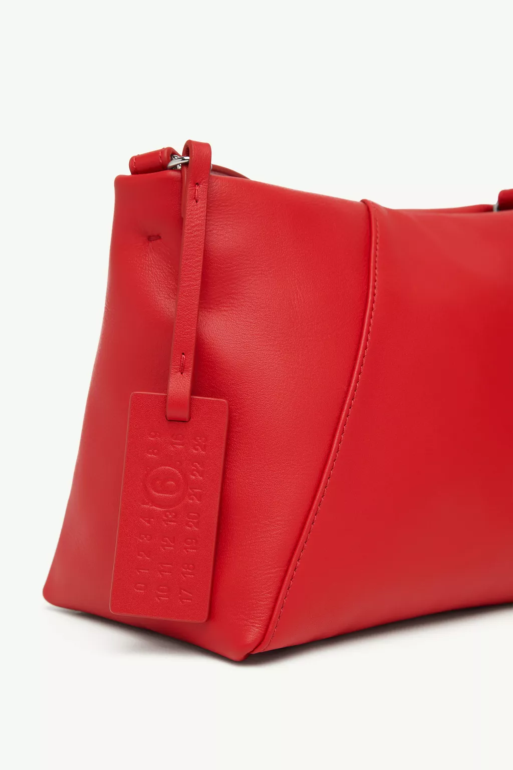 FOLDED J SHOULDER BAG