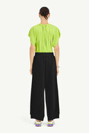 Slit Sleeve Over Sweat main image 1