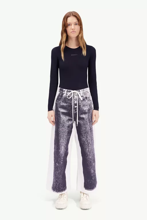 High neck bodysuit