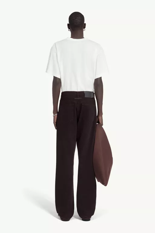 Burgundy jeans - Denim