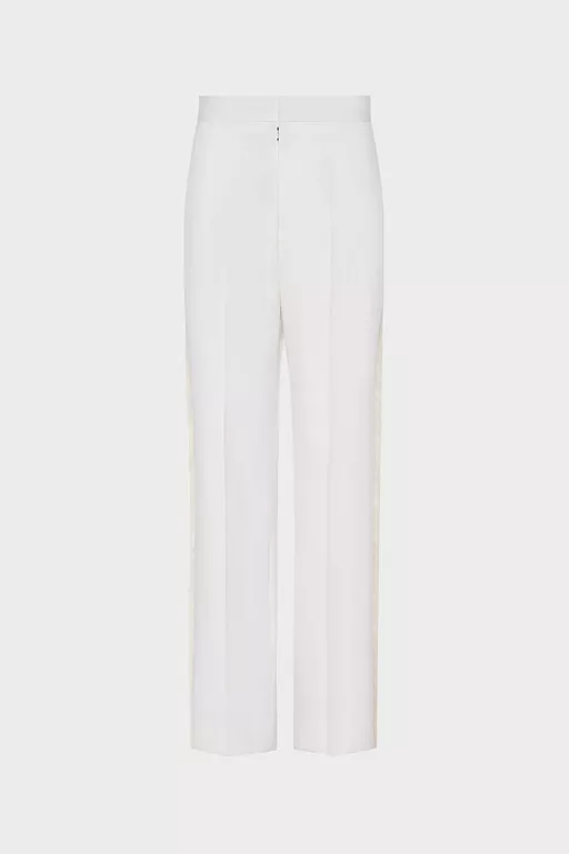Wool Tuxedo Trousers - Pants