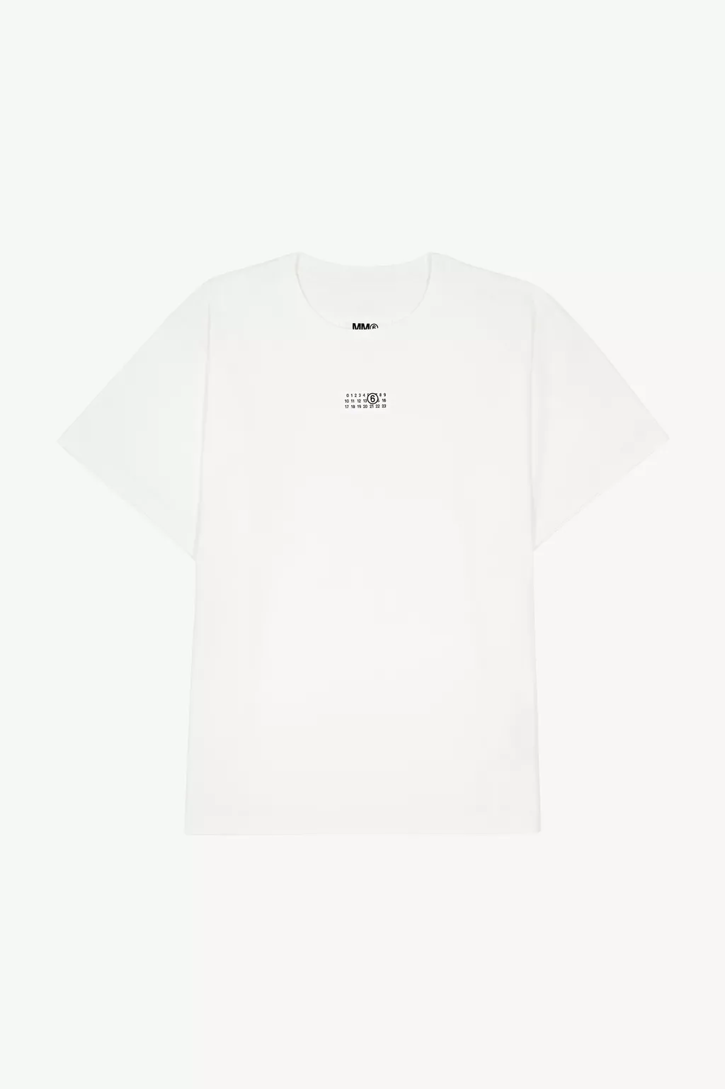 White Print T-shirt | MM6 Official