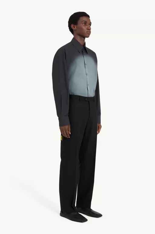 Anzughose aus Wollmischgewebe - Hosen