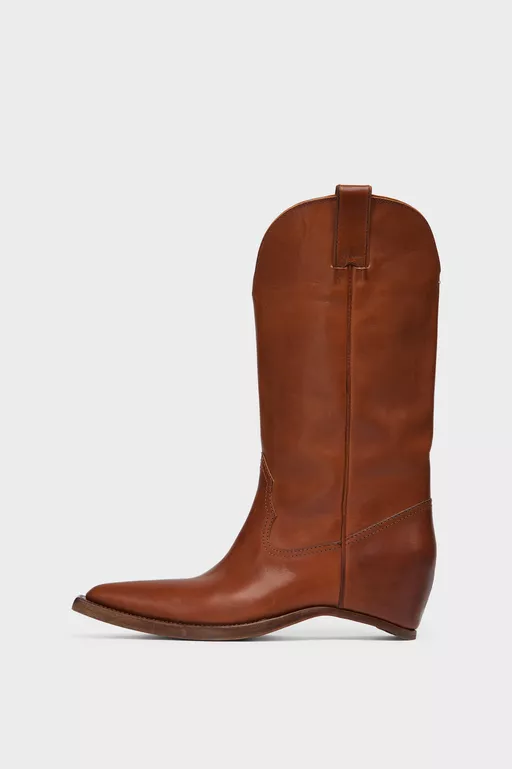 Heel-less Western Boots - Boots