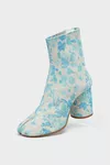 White and light blue - Tabi Ankle Boots