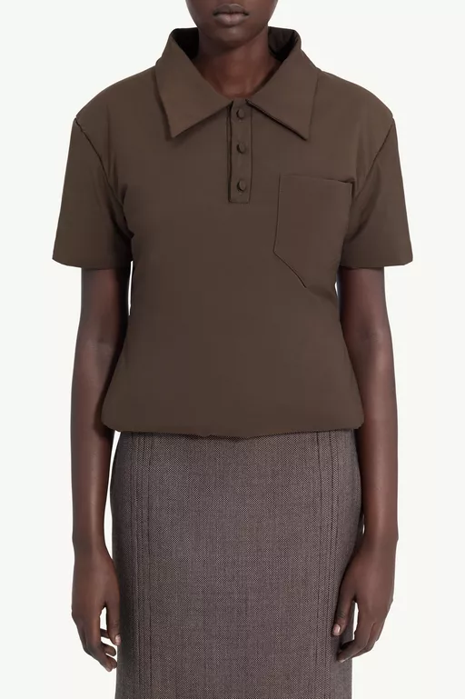 Padded polo top - Polos