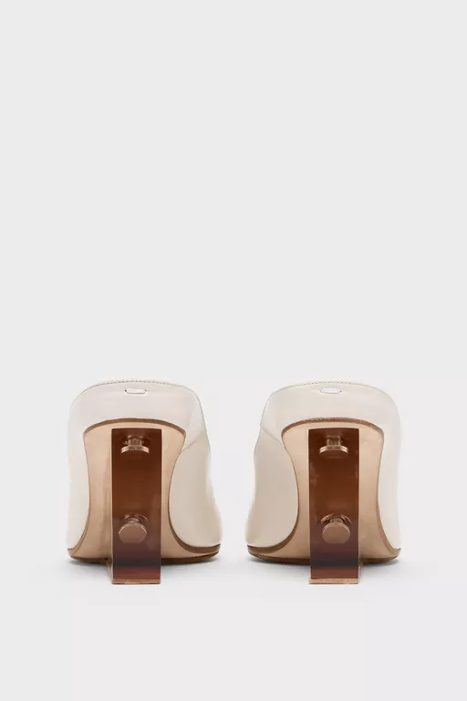 Plexi Pump Mule - Heels