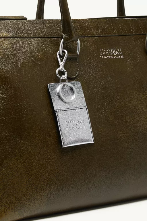 Numeric key bag charm - Small Leather Goods