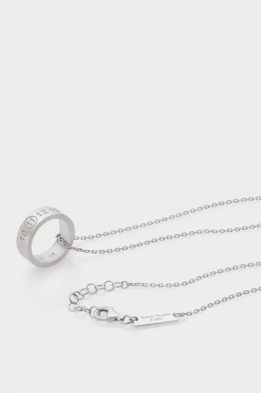 Numerical ring pendant necklace - Necklaces