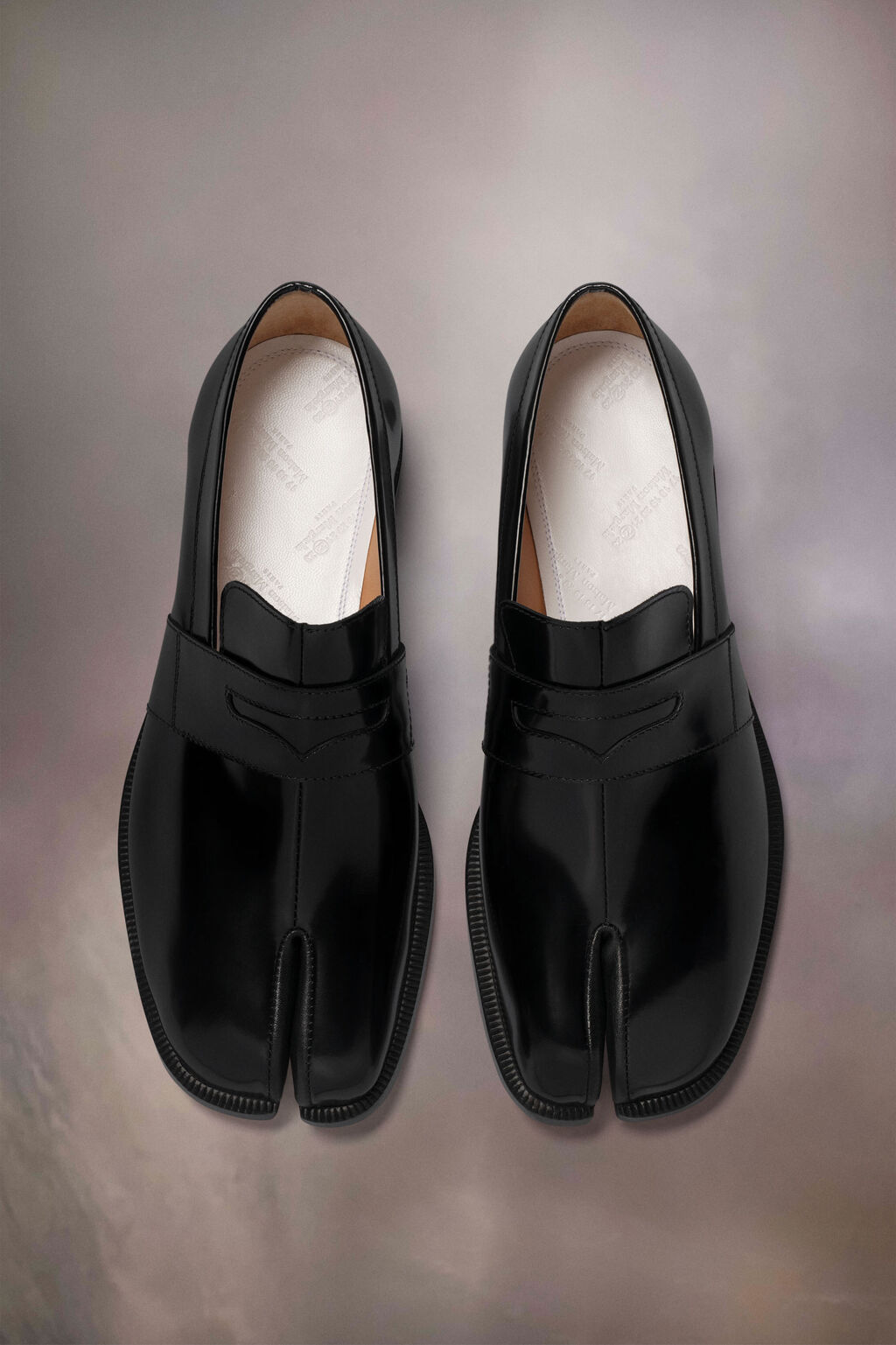 Patent Leather Unisex Tabi Loafers main image 1