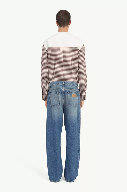 Straight-leg jeans - Denim