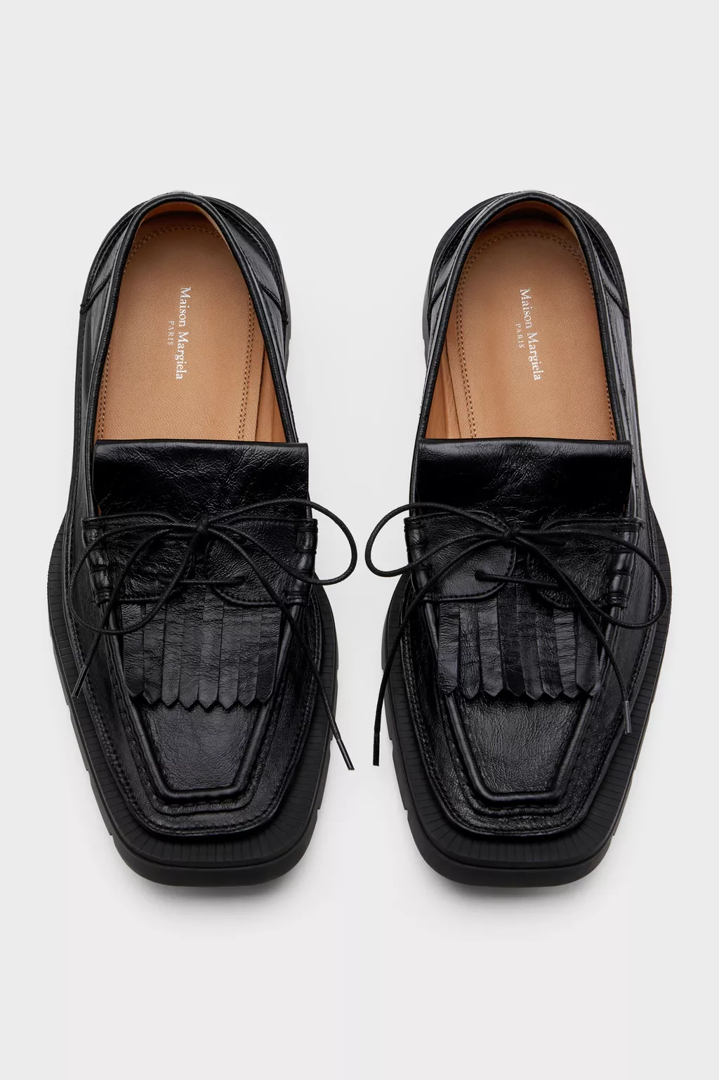 Black Level Fringed Loafer | Maison Margiela Official