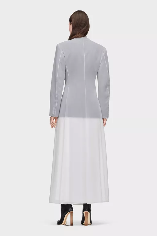 Covered Tailored Maxi Dress - Midi Dress
