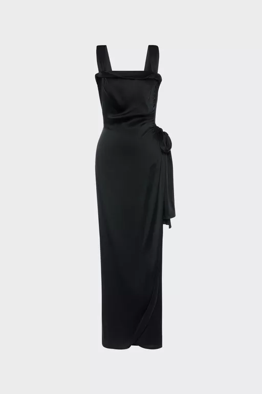 Silk satin maxi dress - Maxi Dress