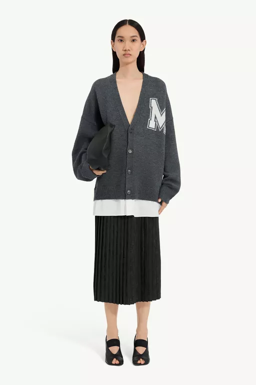 Two-in-one knit cardigan - Cardigan