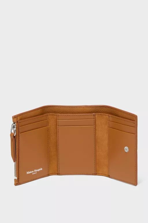 Leather Tri-Fold Wallet - Wallets