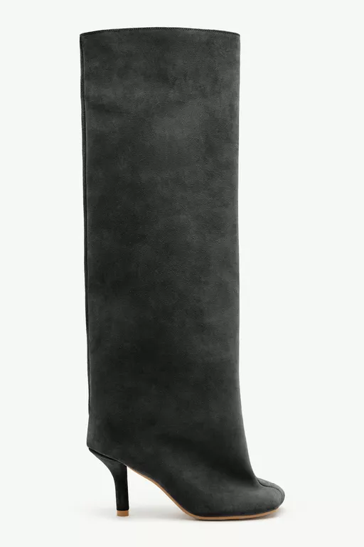 Anatomic Slip-on Suede Boots - Boots
